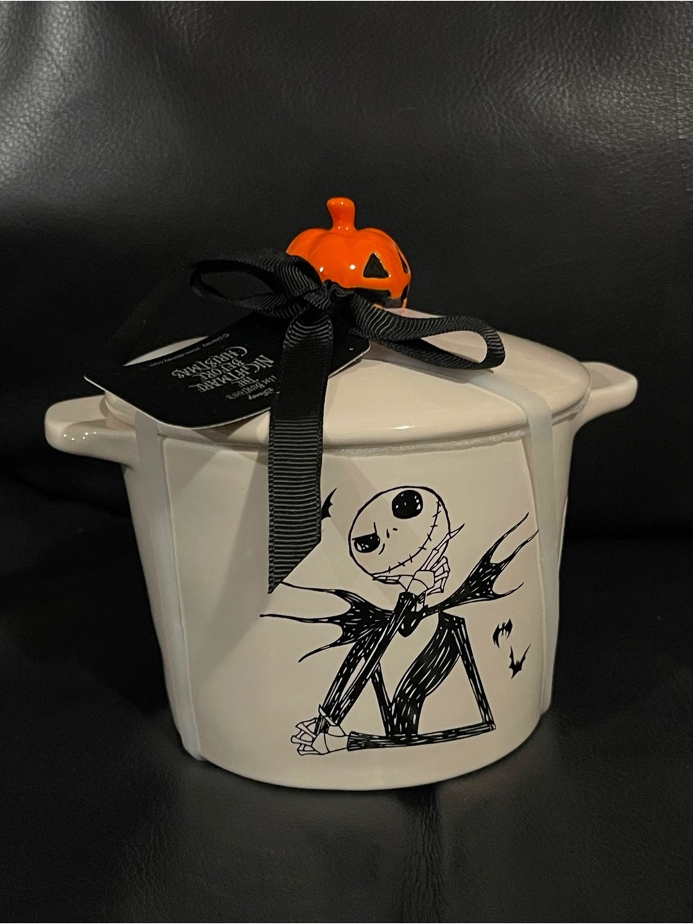 Halloween Rae Dunn Nightmare Before Christmas Canister PUMPKIN KING